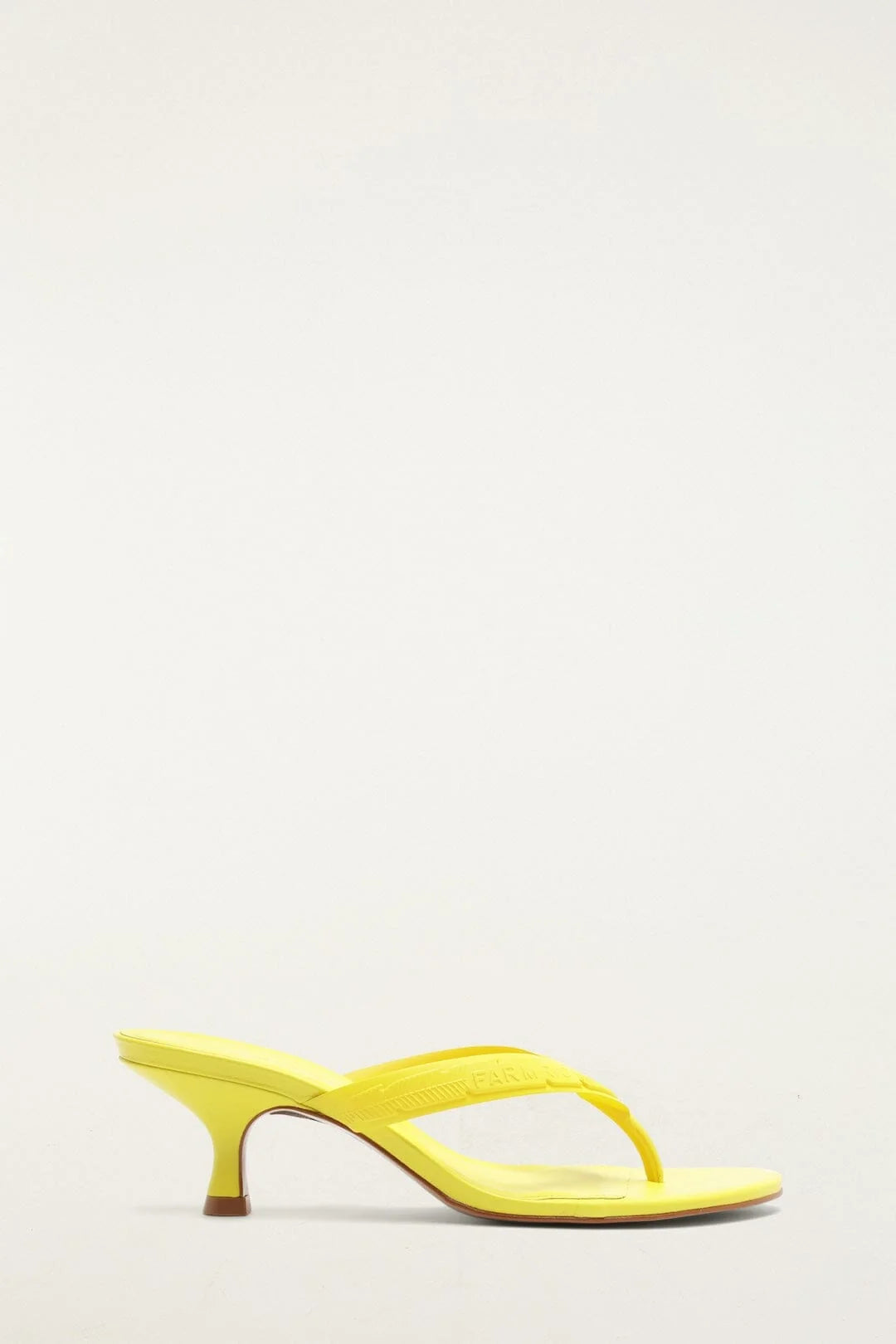 Yellow Rob Heeleded Sandal